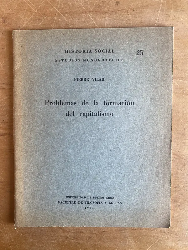 Problemas de la formacion del capitalismo - Vilar (2z7)