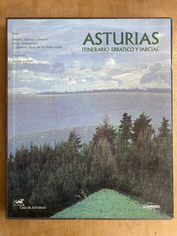Asturias itinerario erratico y parcial- Alarcos Llorach (aa