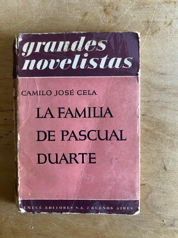 Tapa de La Familia de pascual duarte - Cela, Camilo Jose (3a9)