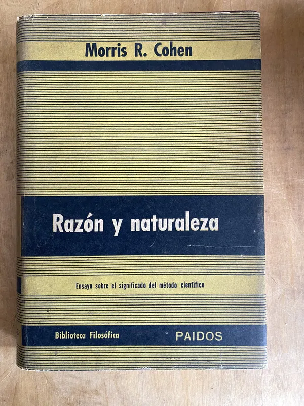 Razon y naturaleza - Cohen, Morris (a2)