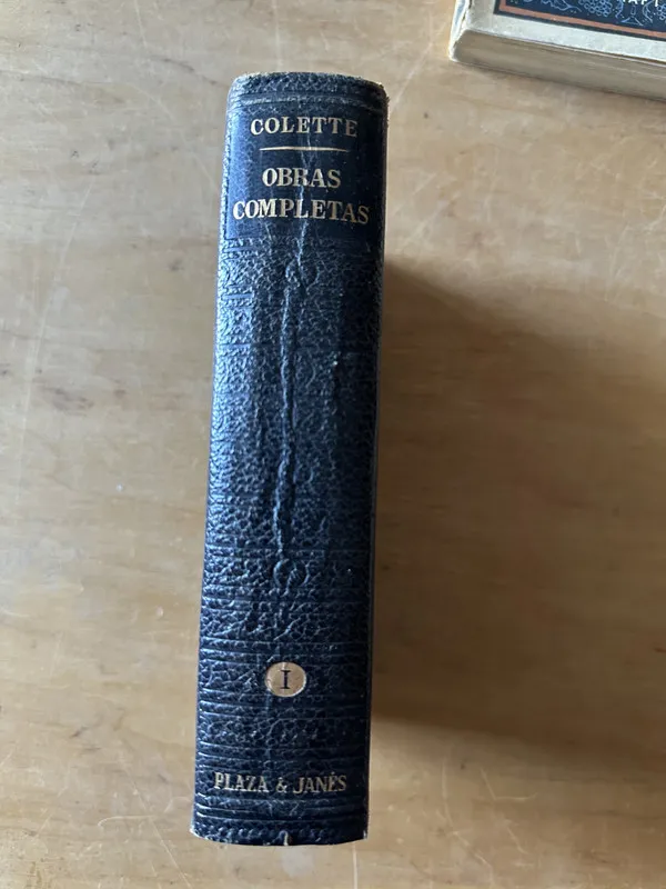 Tapa de Obras Completas I - Colette (2u4)