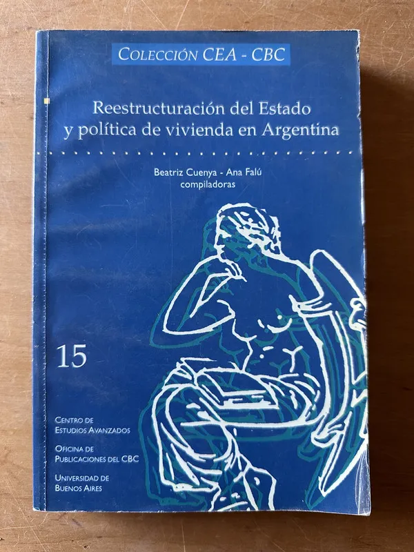 Tapa de Reestructuracion del Estado politica vivienda- Cuenya (2u4)