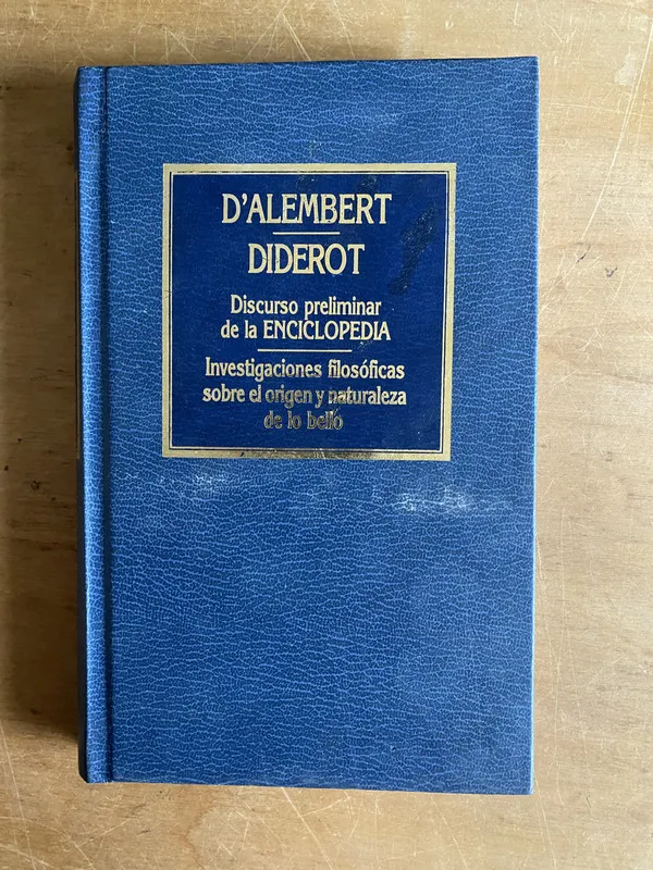 Discurso preliminar de la Enciclopedia- D'alembert (3a1)