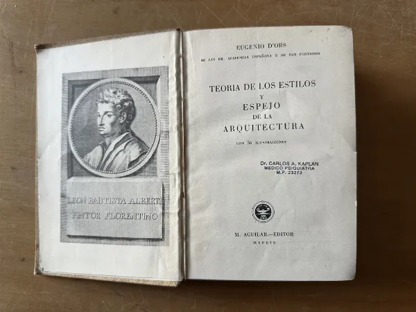 Teoria de los estilos y espejo de la arquitect- D'Ors (2u5)