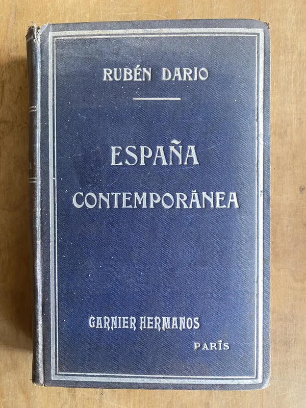 Tapa de España contemporanea - DArio, Ruben (a2)