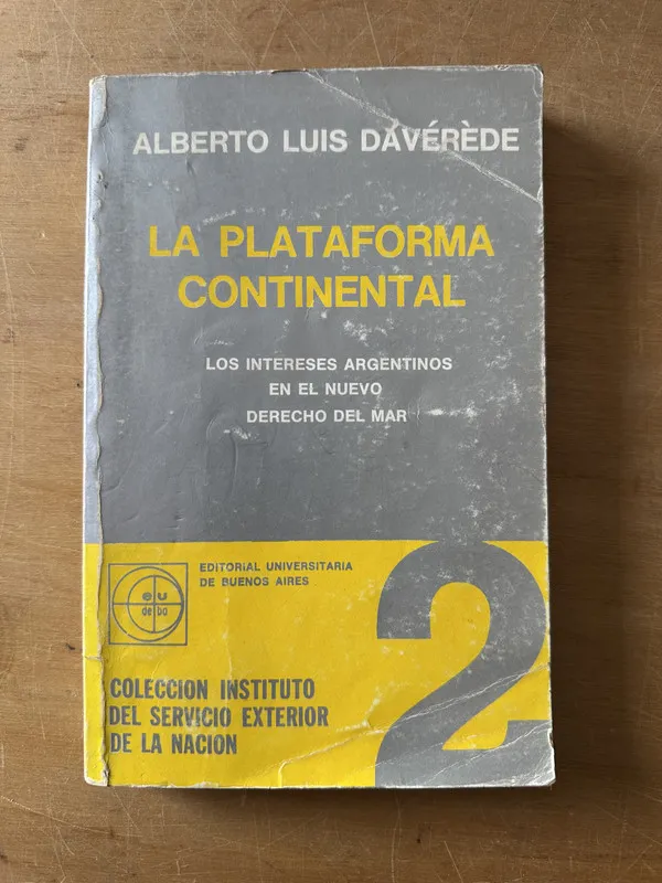Tapa de La plataforma continental - Daverede, Alberto Luis (3c4)