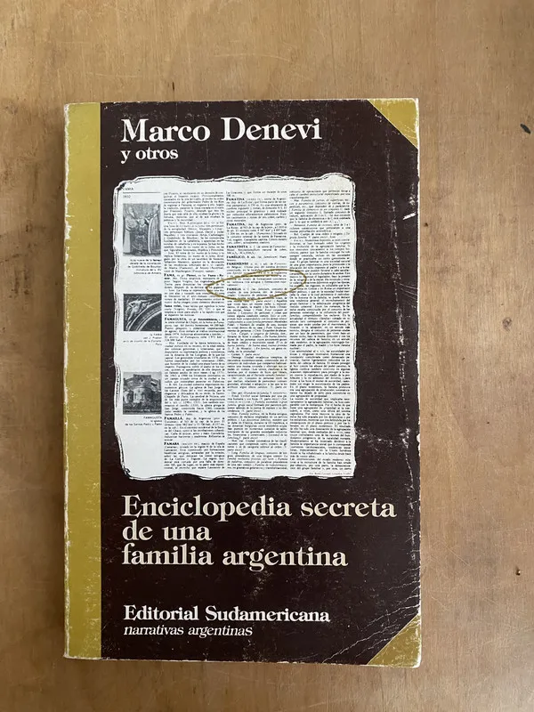 Tapa de Enciclopedia secreta de una familia argentina - Denevi (a5)