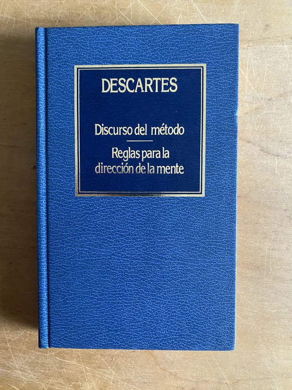 Discurso del método - Descartes (3a2)