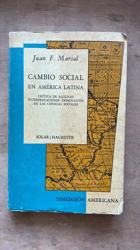 Cambio Social En America Latina Critica De - Marsal (x4)