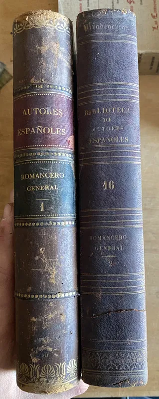 Tapa de Romancero General - Duran, Agustin (3b3)