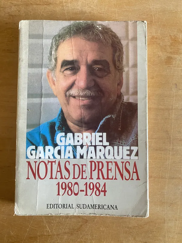 Notas de prensa 1980 1984 - Garcia Marquez, Gabriel (3b8)