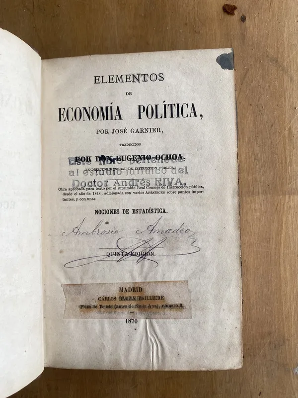 Elementos de economia politica - Garnier, Jose (a5)
