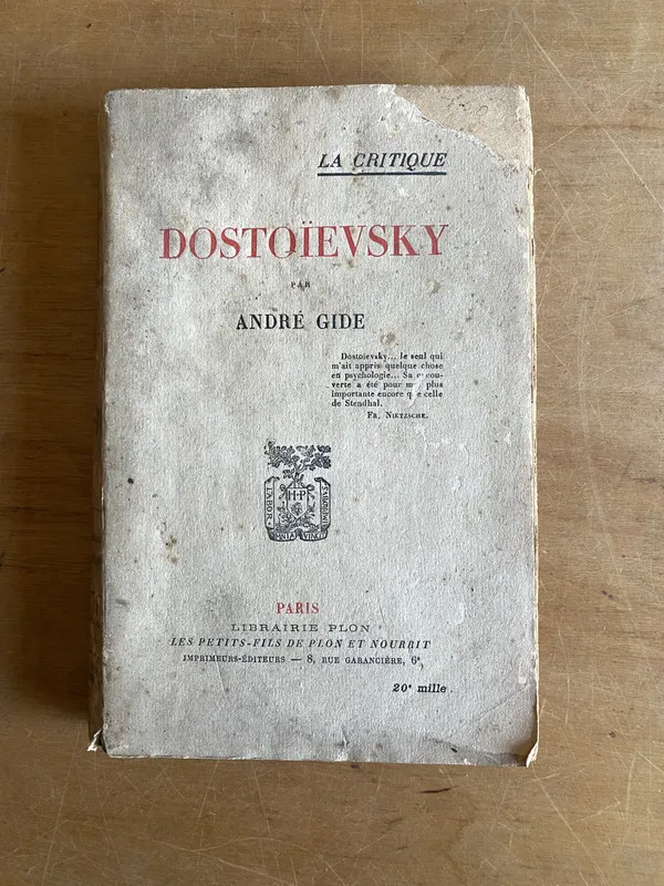 Dostoievsky - Gide, Andre (3b4)