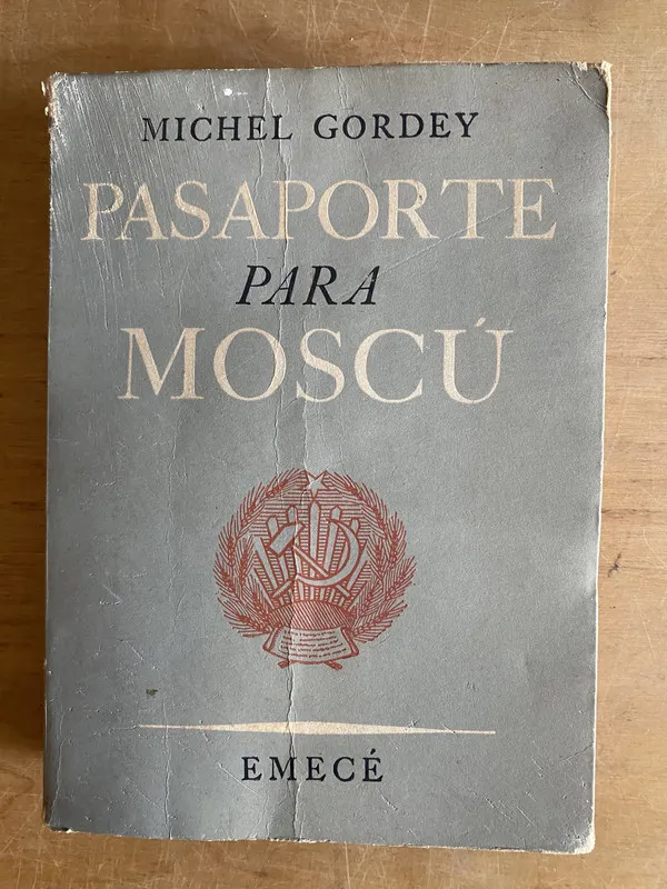 Tapa de Pasaporte para moscu - Gordey, Michel (3b7)