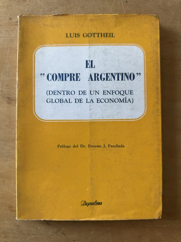 Tapa de El compre Argentino - Gottheil, Luis (3c2)