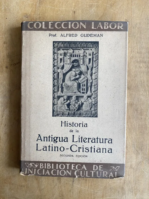 Historia de la antigua literatura latino crist- Gudeman (a2