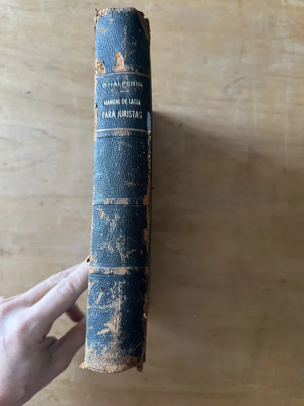 Manual de latin para juristas - Halperin, Gregorio (3f3)