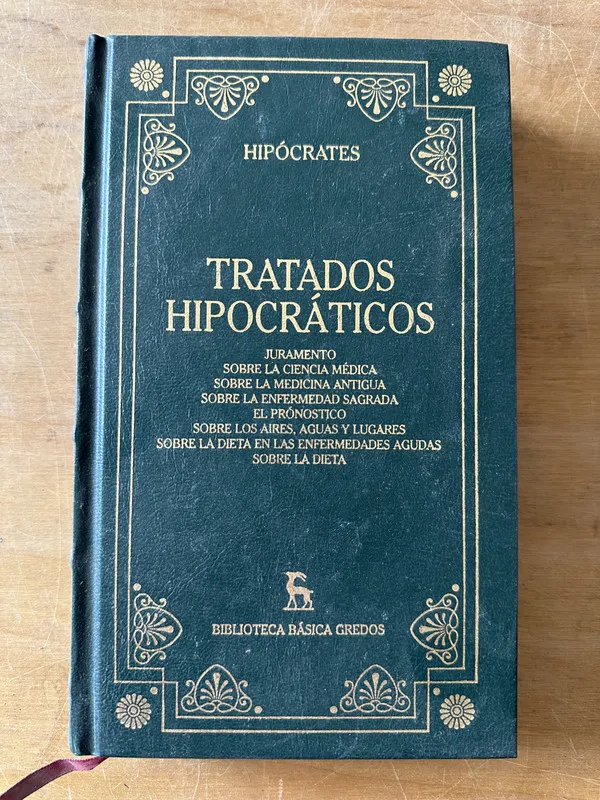 Tapa de Tratados hipocraticos - Hipocrates (3c7)