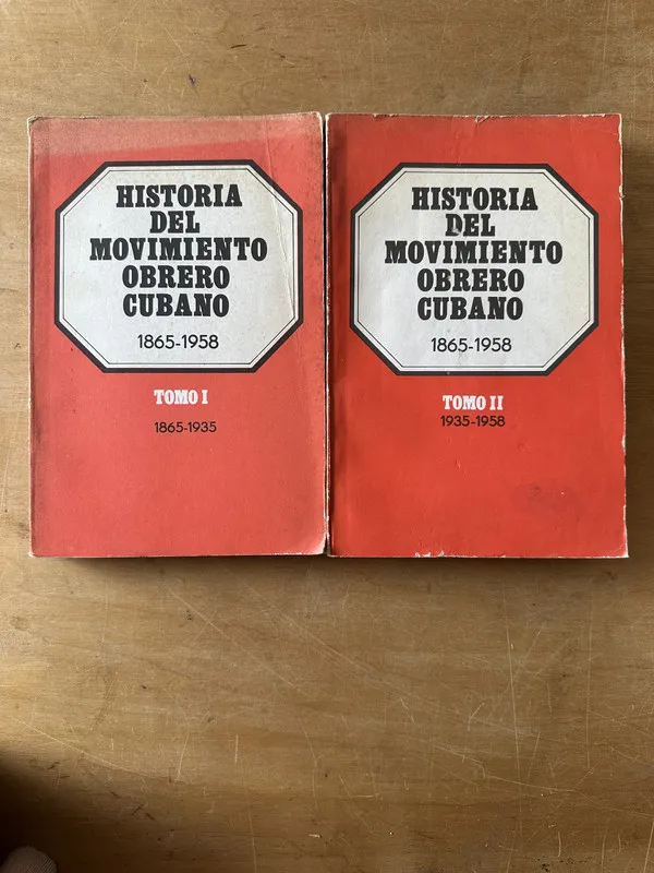 Historia del movimiento obrero cubano (2 tomos) (3c8)