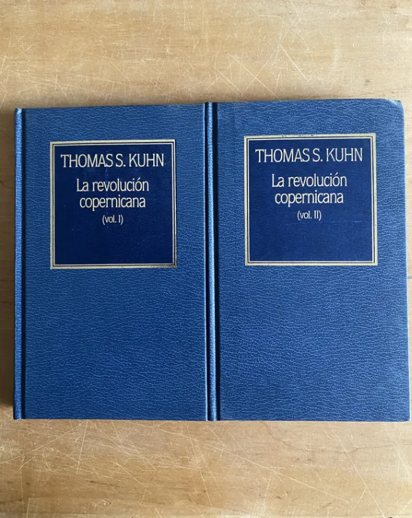 Tapa de La revolución copernicana (Vol I y II)- Kuhn, Thomas S (3a2