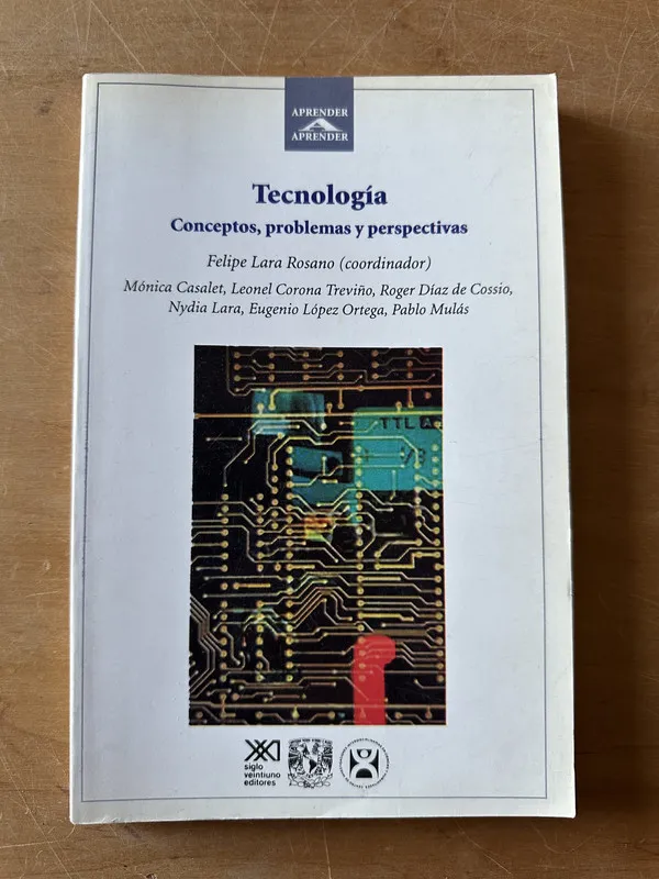 Tapa de Tecnologia. Conceptos, Problemas y- Lara Rosano (2u4)