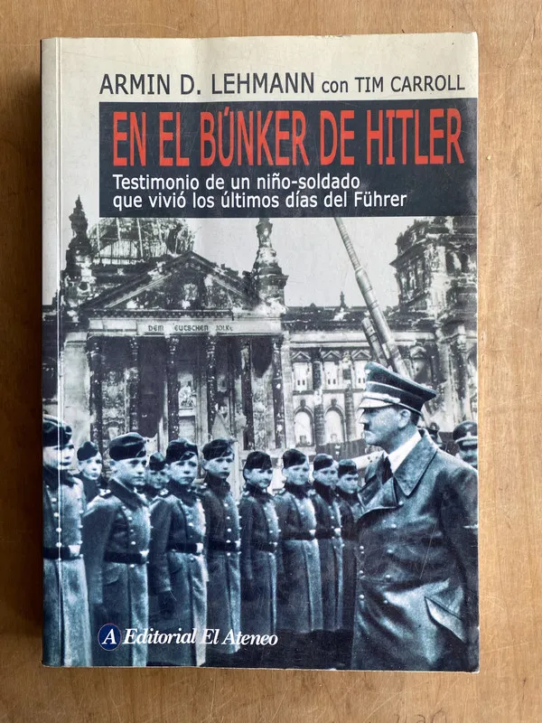 Tapa de En el bunker de Hitler - Lehman; Carroll (a3)