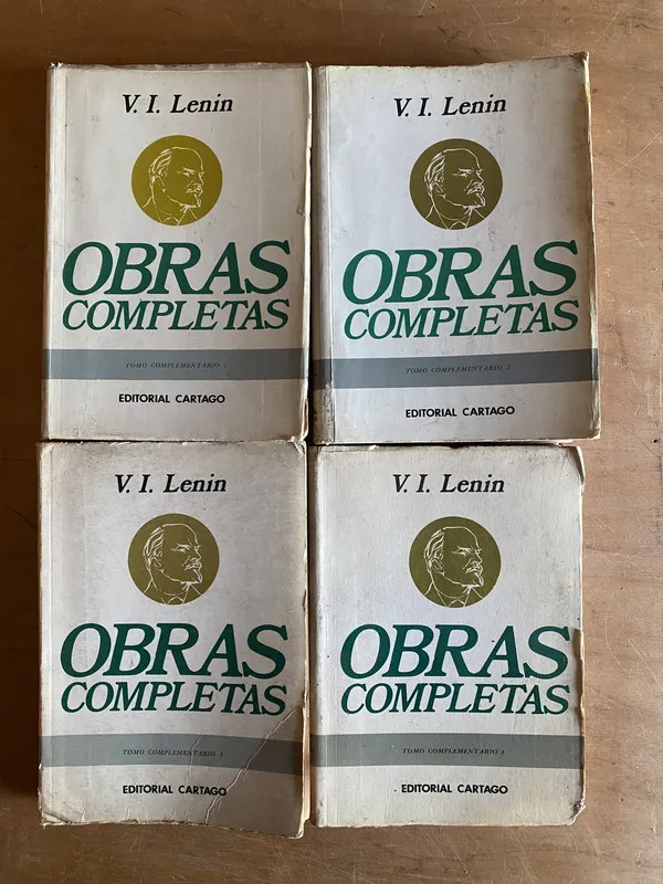 Obras Completas textos complementarios 4 tomos - Lenin (3e1