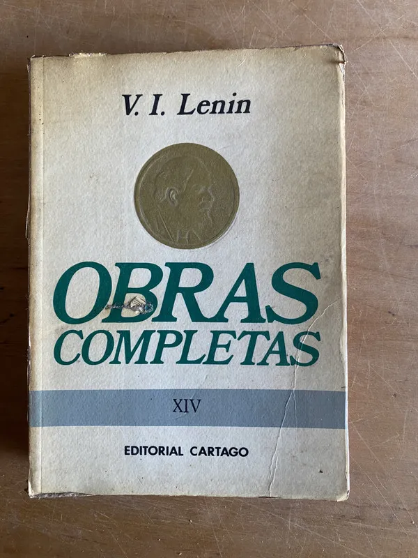 Tapa de Obras Completas xiv - Lenin, (3e1)