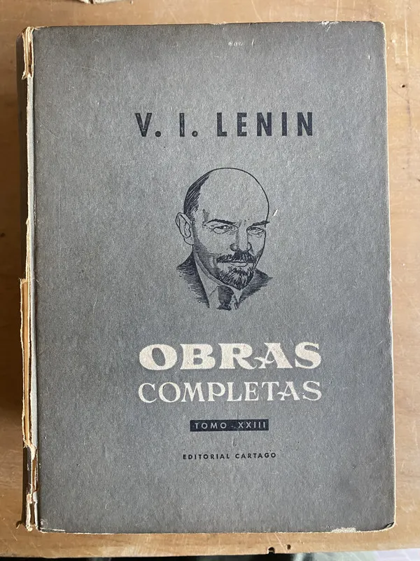 Tapa de Obras Completas xxiii - Lenin, (3e3)
