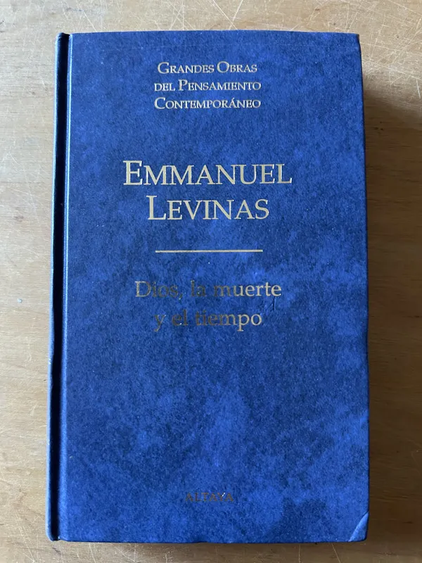 Tapa de Dios, la muerte y el tiempo - Levinas, Emmanuel (2u5)
