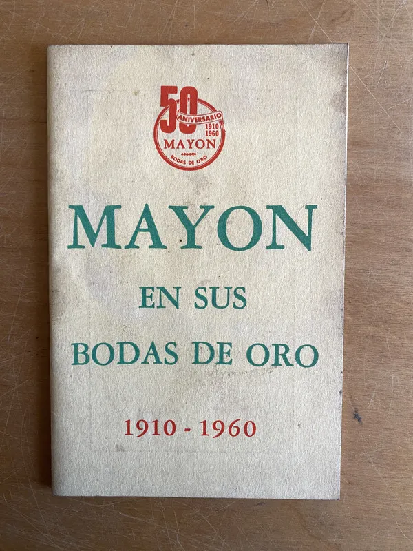 Tapa de - Mayon en sus bodas de oro 1910 1960 (3a7)