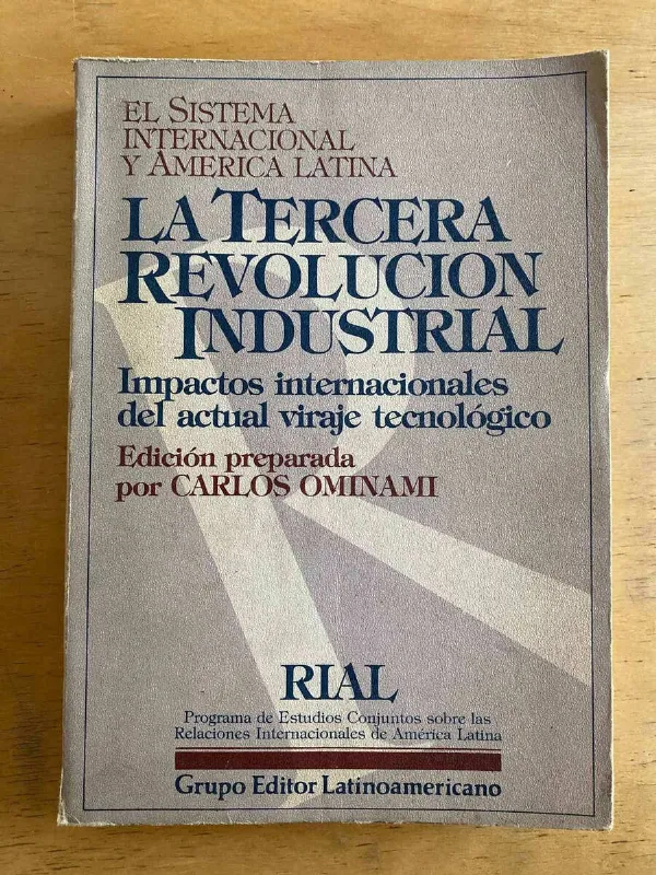 La Tercera Revolucion Industrial - Ominami, Carlos (k6)