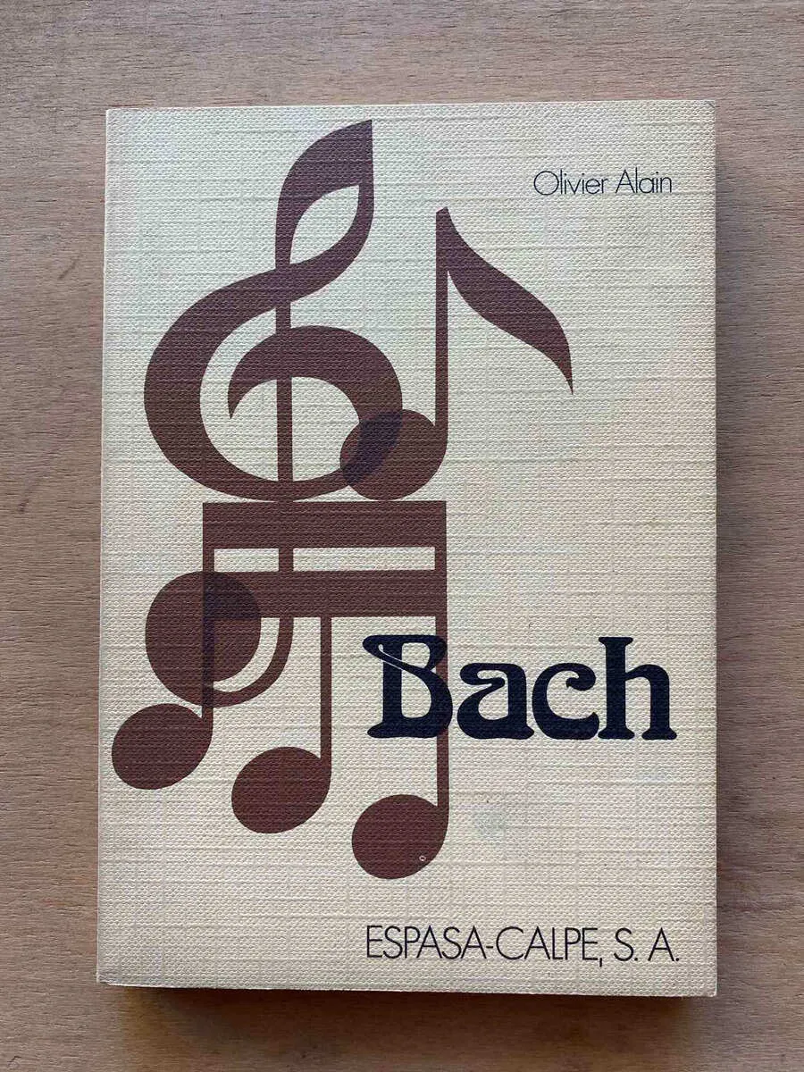 Bach - Alain, Olivier (A3)