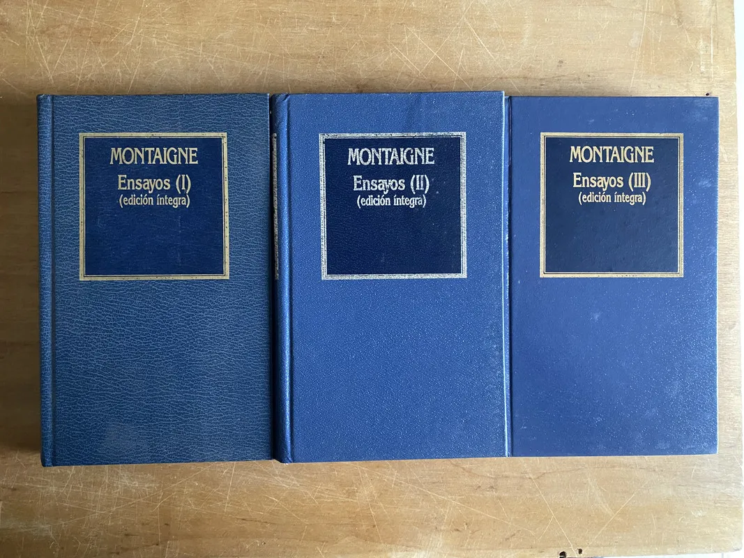 Ensayos (I, II y III) - Montaigne (3a1)