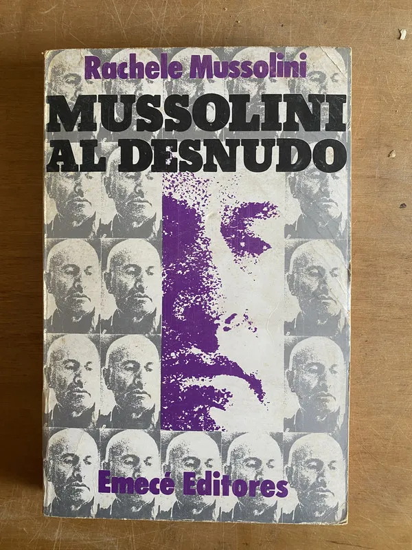 Tapa de Mussolini al desnudo - Mussolini, Rachele (3b7)