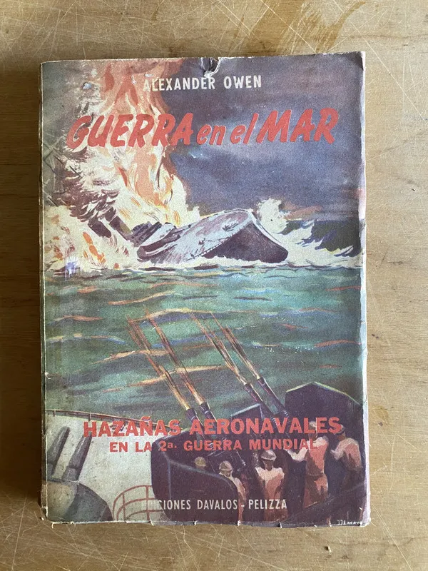 Tapa de Guerra en el mar - Owen, Alexander (3a9)