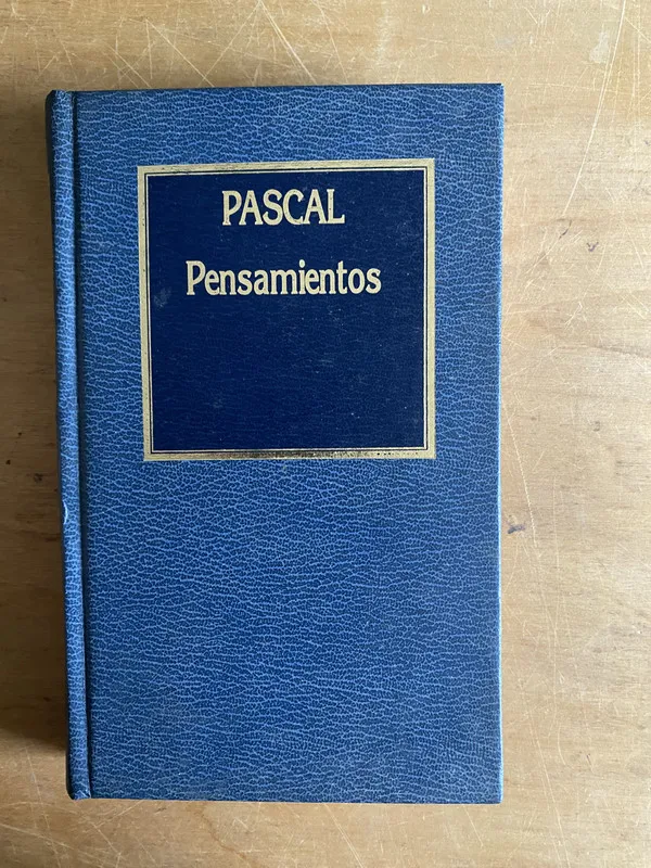 Pensamientos - Pascal (3a1)