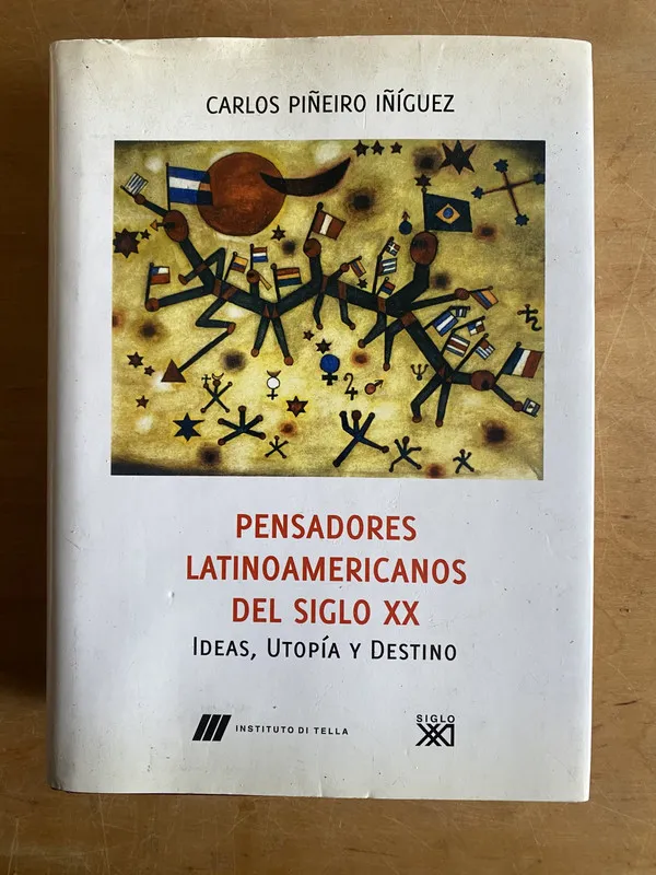 Tapa de Pensadores latinoamericanos del siglo- Piñeiro Iñiguez (3b5