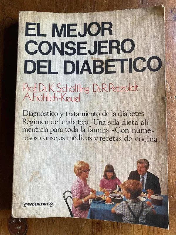 Tapa de El Mejor Consejero Del Diabetico - Schoffling; Petzoldt (W4)