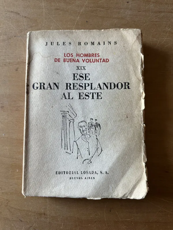 Tapa de Los hombres de buena voluntad XIX Ese gran re- Romains (2u6