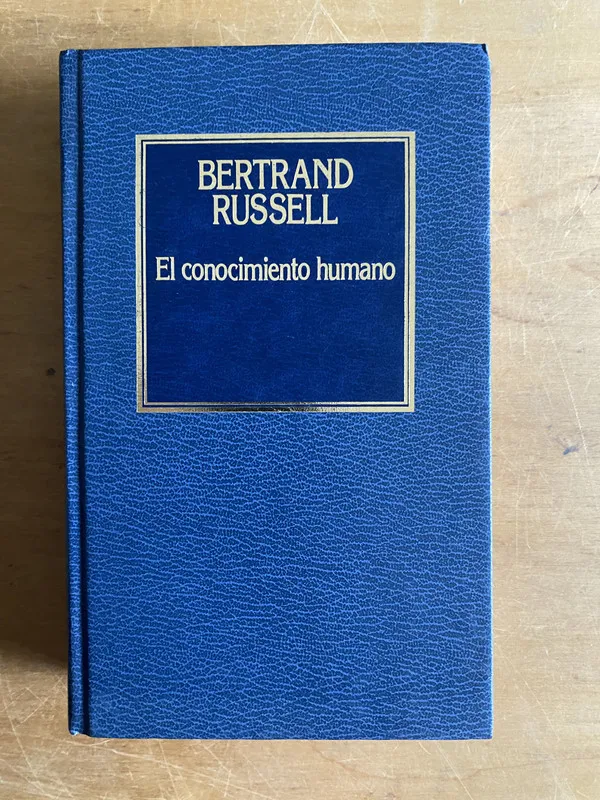 Tapa de El conocimiento humano - Russel, Bertrand (3a2)