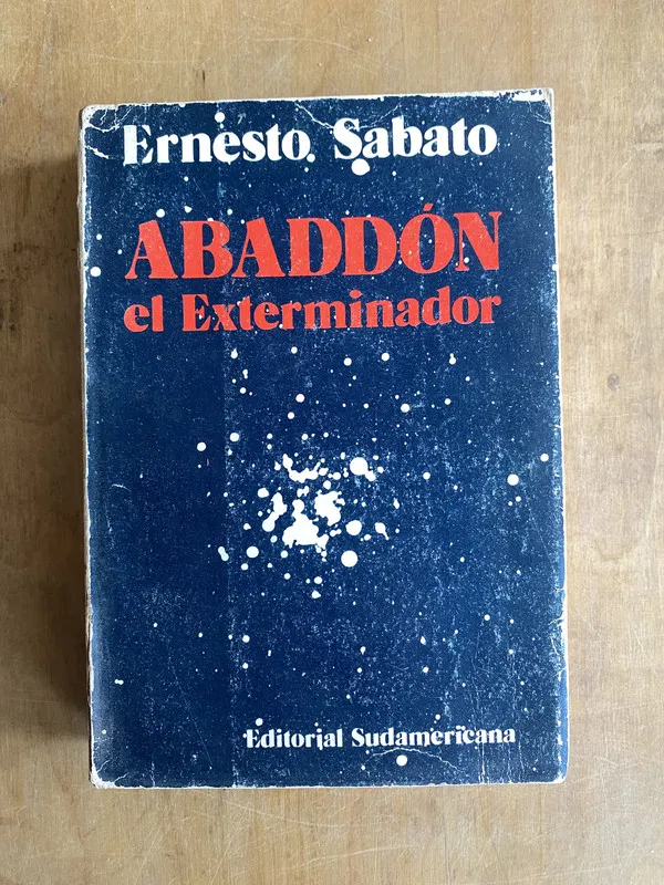 Tapa de Abaddon, el exterminador - Sabato, Ernesto (a2)