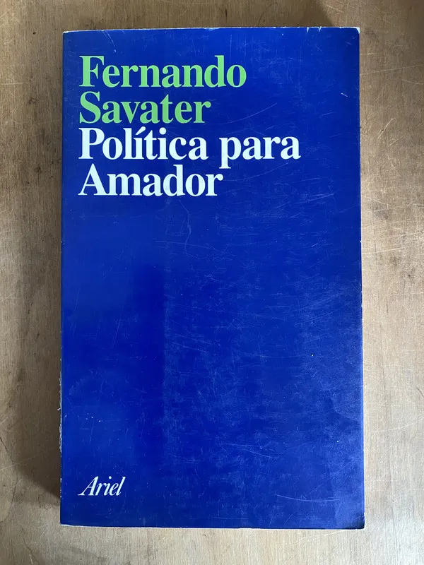 Politica para amador - Savater, Fernando (a2)