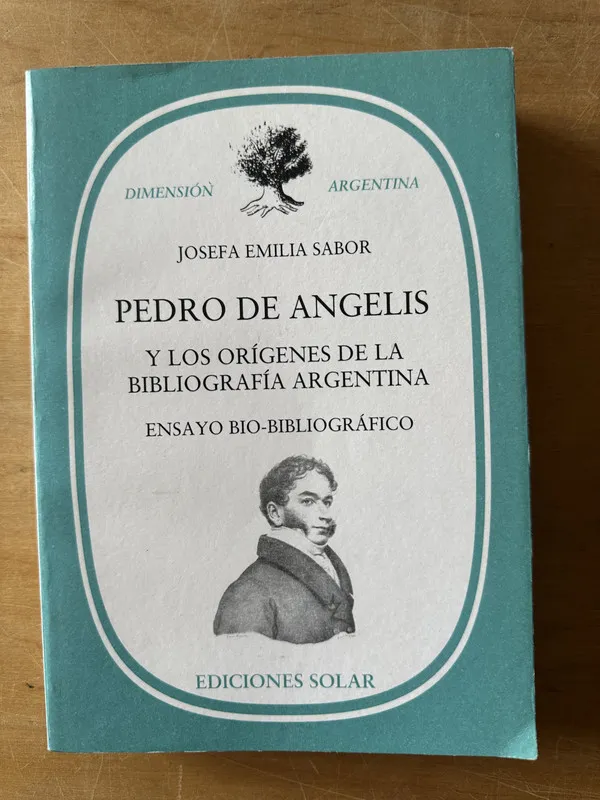 Tapa de Pedro de Angelis - Solar, Josefa Emilia (3f1)