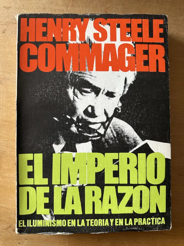 Tapa de El imperio de la razon - Steele Commager, Henry (3c6)