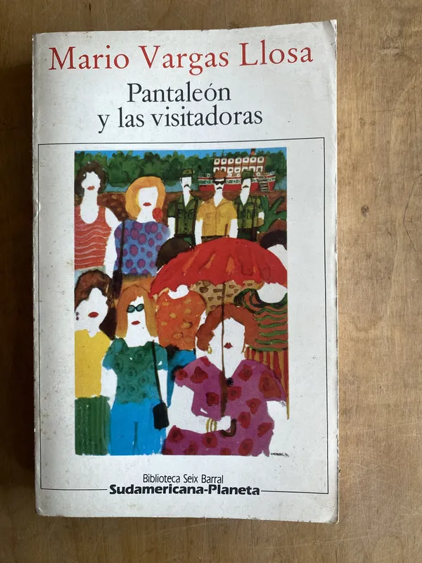 Tapa de Pantealeon y las visitadores - Vargas Llosa, Mario (a2)