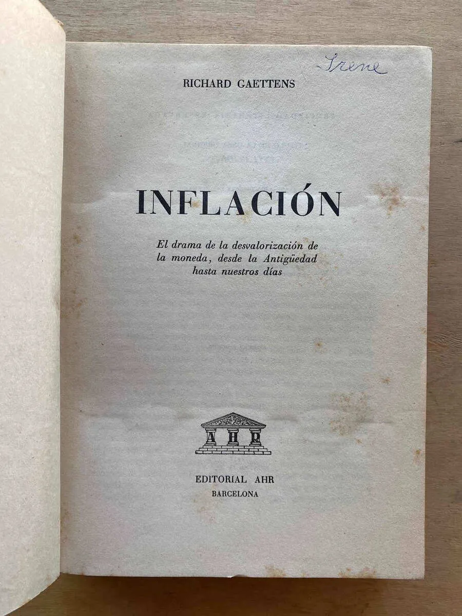 Inflacion - Gaettens, Richard (A3)