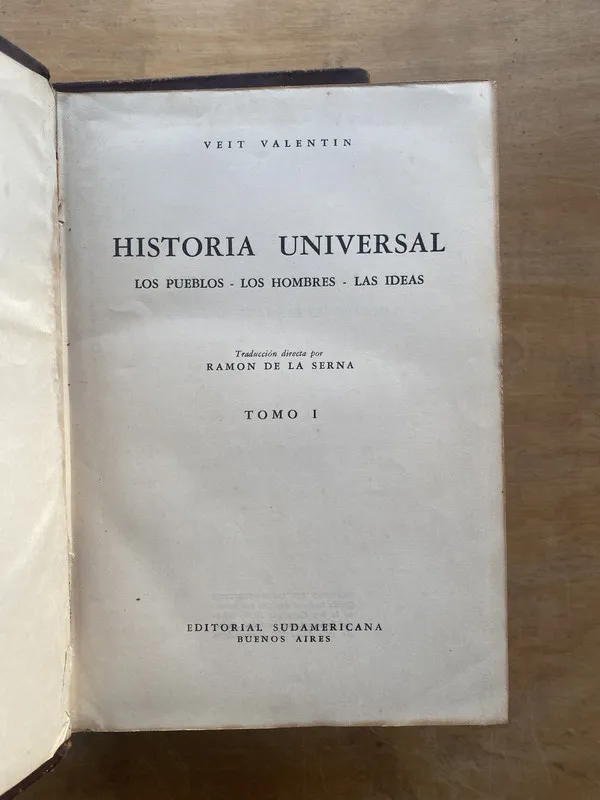 Historia univesal - Veit, Valentin (b3)