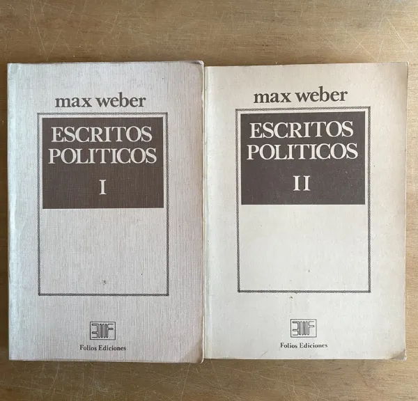 Escritos politicos - Weber, Max (3a8)