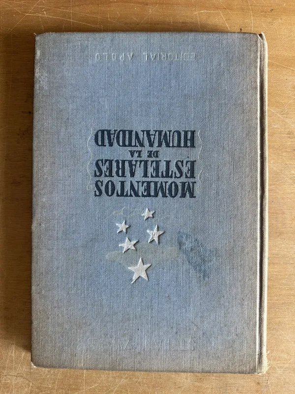 Tapa de Momentos Estelares de la Humanidad - Zweig, Stefan (3c9)